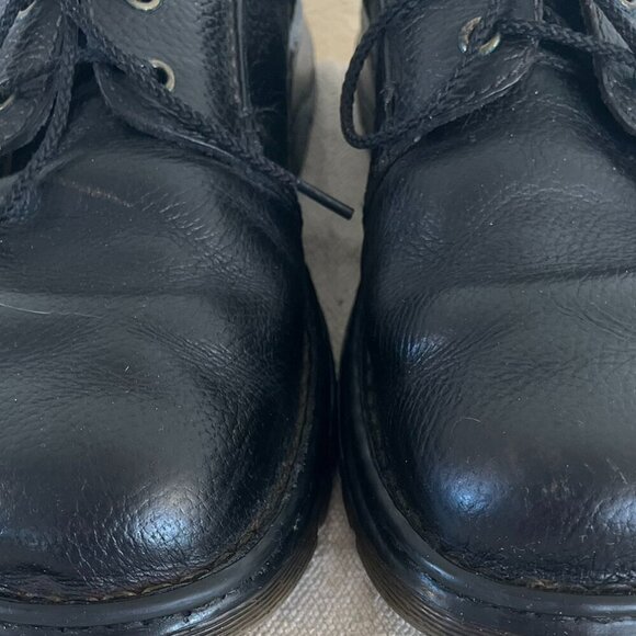 Dr. Martens Men's Black Leather Ordell 3 Eye Peddled Chunky Oxford Shoes Sz 8 - Picture 3 of 13